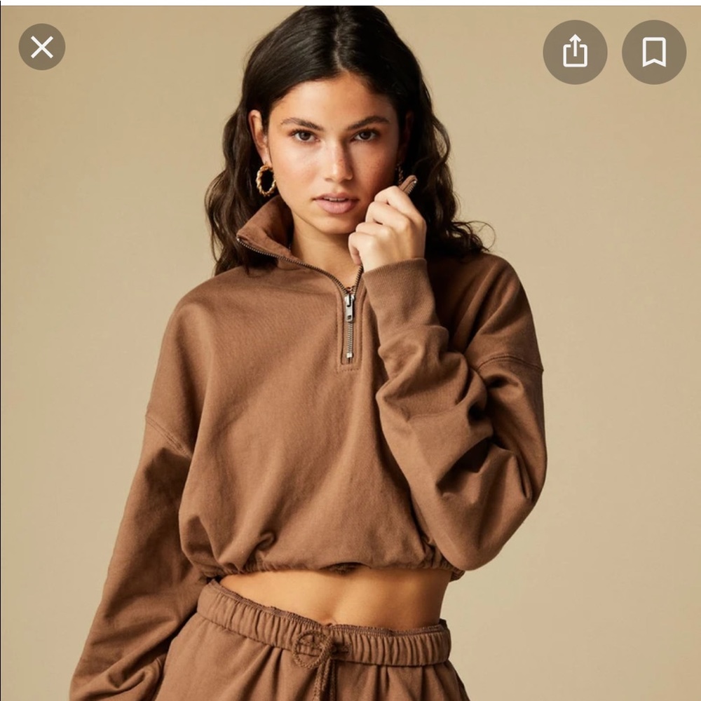 Tan lines SANTA BARBARA SWEATSHIRT- mocha - Picture 1 of 11